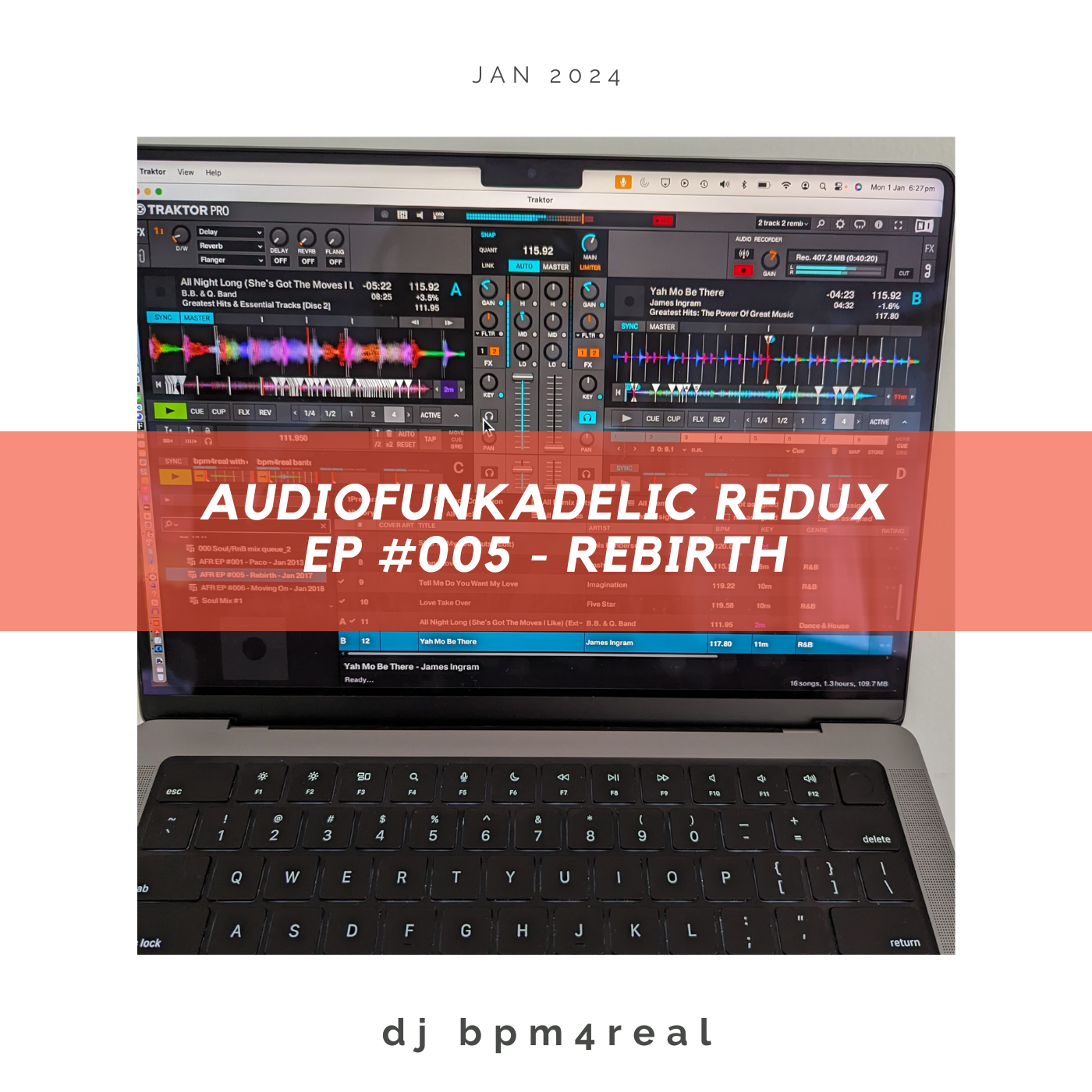 AudioFunkadelic Redux EP #005 - Rebirth - Jan 2024